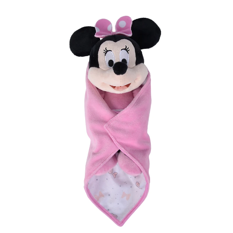 Disney Minnie La Souris Peluche Couverture Rose 25 Cm 4 Disney Minnie La Souris Peluche Couverture Rose 25 Cm – Image 2