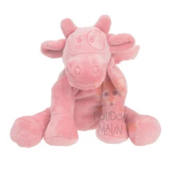 Noukie's Mix & Match Peluche Vache Rose Macaron