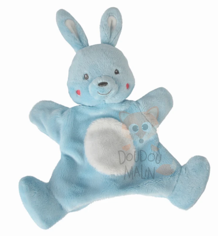 Tex Mon Ami Magique Marionnette Lapin Bleu Blanc 3 Tex Mon Ami Magique Marionnette Lapin Bleu Blanc