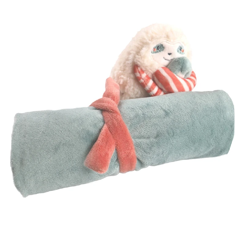 Noukie's Moris & Sacha Ma Première Couverture Paresseux Vert 3 Noukie's Moris & Sacha Ma Première Couverture Paresseux Vert