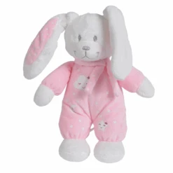 Nicotoy - New Boone Glow Peluche Lapin Rose 30 Cm