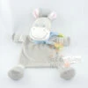 Nicotoy Doudou âne Cheval Gris Bleu écharpe Feuille -Jouets En Peluche Boutique nic236