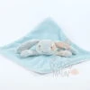 Obaïbi Doudou Plat Lapin Bleu Gris -Jouets En Peluche Boutique obaibi20plat20lapin20bleu20gris