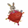 Ouatoo Doudou Plat Lapin Rouge Rose Orange -Jouets En Peluche Boutique ouatoo20plat20lapin20rouge20rose20orange