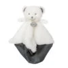 Baby'Nat - Pap'ours Doudou Plat Ours Blanc 25 Cm 2 Baby'Nat - Pap'ours Doudou Plat Ours Blanc 25 Cm -Jouets En Peluche Boutique papours20plat20ours20blanc202520cm