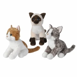 Nicotoy - Peluche Chat Réaliste Siamois 30 Cm -Jouets En Peluche Boutique peluche20chat20realiste20siamois203020cm 2