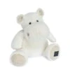 Histoire D'ours - Peluche Hippopotame Blanc 40 Cm -Jouets En Peluche Boutique peluche20hippopotame20blanc204020cm