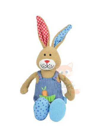 Lief Peluche Lapin Bleu Rouge étoile Carotte 3 Lief Peluche Lapin Bleu Rouge étoile Carotte