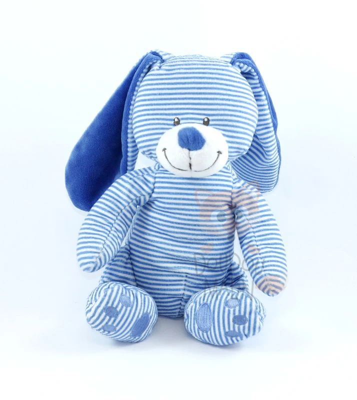 Simba Toys Peluche Lapin Rayé Bleu Blanc 3 Simba Toys Peluche Lapin Rayé Bleu Blanc