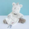 Baby'Nat - Poussière D'étoiles - Peluche Mouchoir Licorne Gris Blanc 35 Cm -Jouets En Peluche Boutique peluche20licorne20gris20blanc20argent20arc20en20ciel