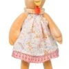 Moulin Roty La Grande Famille Félicie La Poule Peluche Robe Orange 30 Cm -Jouets En Peluche Boutique peluche felicie la poule la grande famille moulin roty