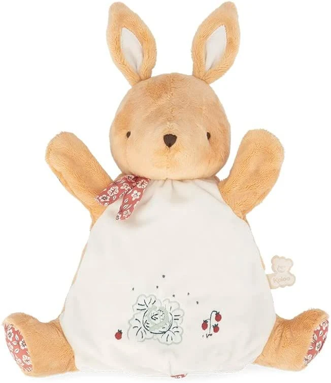 Kaloo - Petites Chansons - Doudou Marionnette Lapin Marron 25 Cm 3 Kaloo - Petites Chansons - Doudou Marionnette Lapin Marron 25 Cm