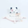 Mots D'enfants Doudou Plat Chat Rose Blanc Bleu Des Petits Calins -Jouets En Peluche Boutique plat20chat20rose20blanc20bleu20des20petits20calins