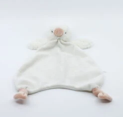 Jellycat Doudou Plat Cigogne Beige Crème 25 Cm
