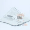Jacadi Doudou Plat Lapin Blanc Gris -Jouets En Peluche Boutique plat20lapin20blanc20gris