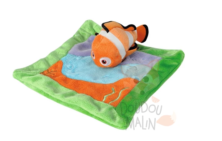 Disney Doudou Plat Némo Vert Orange Bleu Violet Bulle 3 Disney Doudou Plat Némo Vert Orange Bleu Violet Bulle