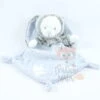 Mots D'enfants Doudou Plat Ours Déguisé En Lapin Bleu Blanc Gris -Jouets En Peluche Boutique plat20ours20deguise20en20lapin20bleu20blanc20gris