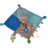 Lief Doudou Plat Ours étoile Bleu Marron -Jouets En Peluche Boutique plat20ours20etoile20bleu20marron
