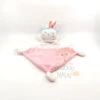 Mots D'enfants Doudou Plat Ours Indien Rose Blanc 25 Cm -Jouets En Peluche Boutique plat20ours20indien20rose20blanc202520cm