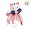 Baby'Nat - Pollen Le Chat - Doudou Attache-sucette Rose 20 Cm -Jouets En Peluche Boutique pollen20chat2020attachesucette20rose202020cm