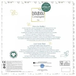 Doudou Et Compagnie - Pollen L'abeille Coton Bio - Boîte à Musique 30 Cm -Jouets En Peluche Boutique pollen20labeille20coton20bio2020boite20a20musique203020cm 4