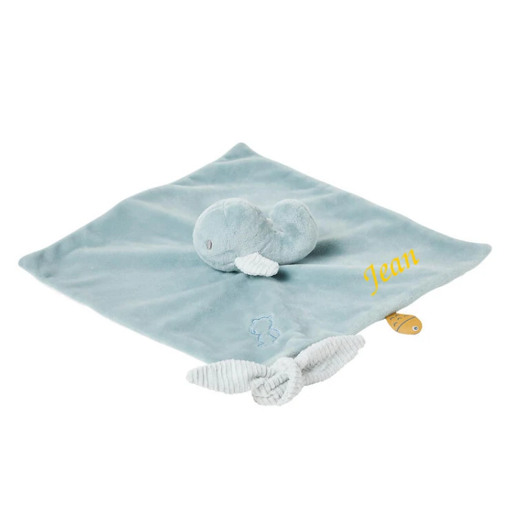 Nattou - Roméo Jules Sally - Doudou Baleine Bleu 25 Cm 3 Nattou - Roméo Jules Sally - Doudou Baleine Bleu 25 Cm