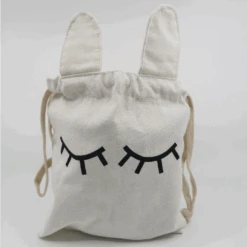 Sac à Doudou - Dors Bien - Coton - 20 X 23 Cm