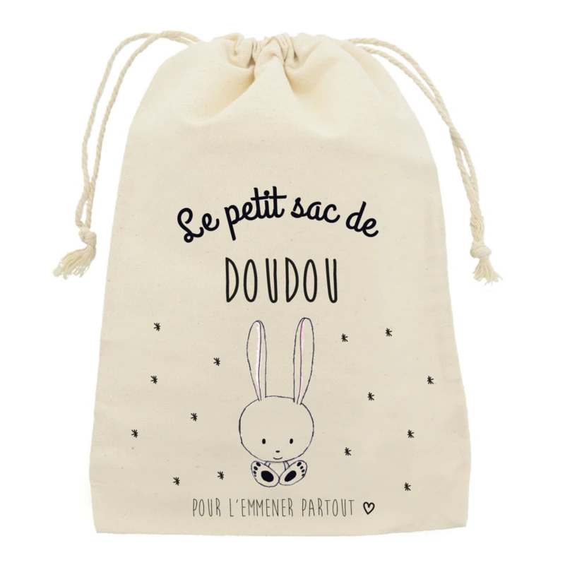 Sac à Doudou - Le Petit Sac De Doudou Pour L'emmener Partout - 25*30 Cm 3 Sac à Doudou - Le Petit Sac De Doudou Pour L'emmener Partout - 25*30 Cm