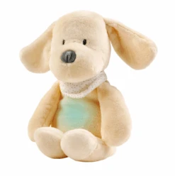 Nattou - Sleepy Peluche Veilleuse Chien Jaune Vanille 30 Cm