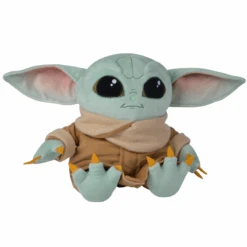 Disney Star Wars The Mandalorian Peluche Articulée Grogu Bébé Yoda 30 Cm
