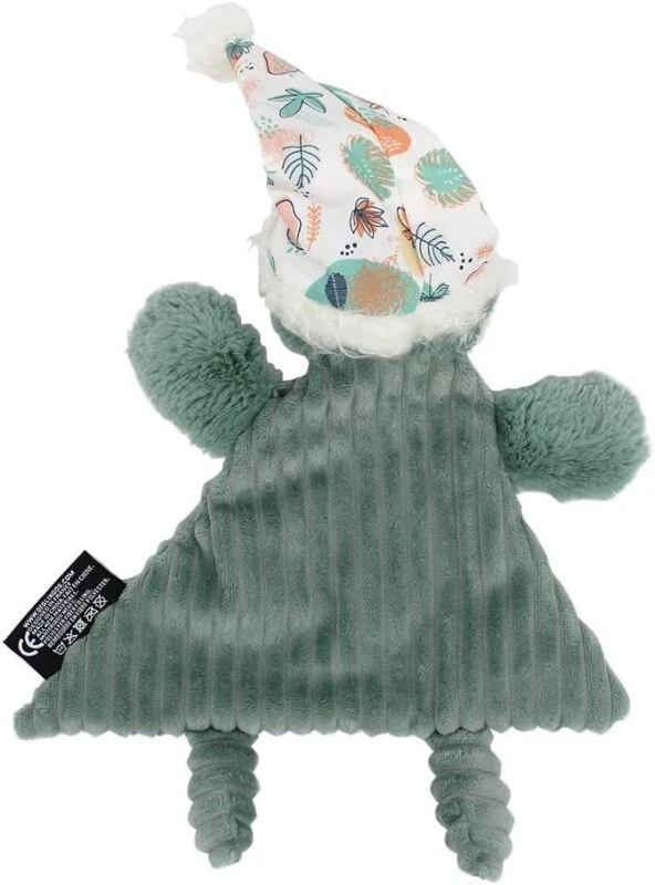 Les Déglingos - Chillos Le Paresseux - Doudou Plat Vert 25 Cm 4 Les Déglingos - Chillos Le Paresseux - Doudou Plat Vert 25 Cm – Image 2