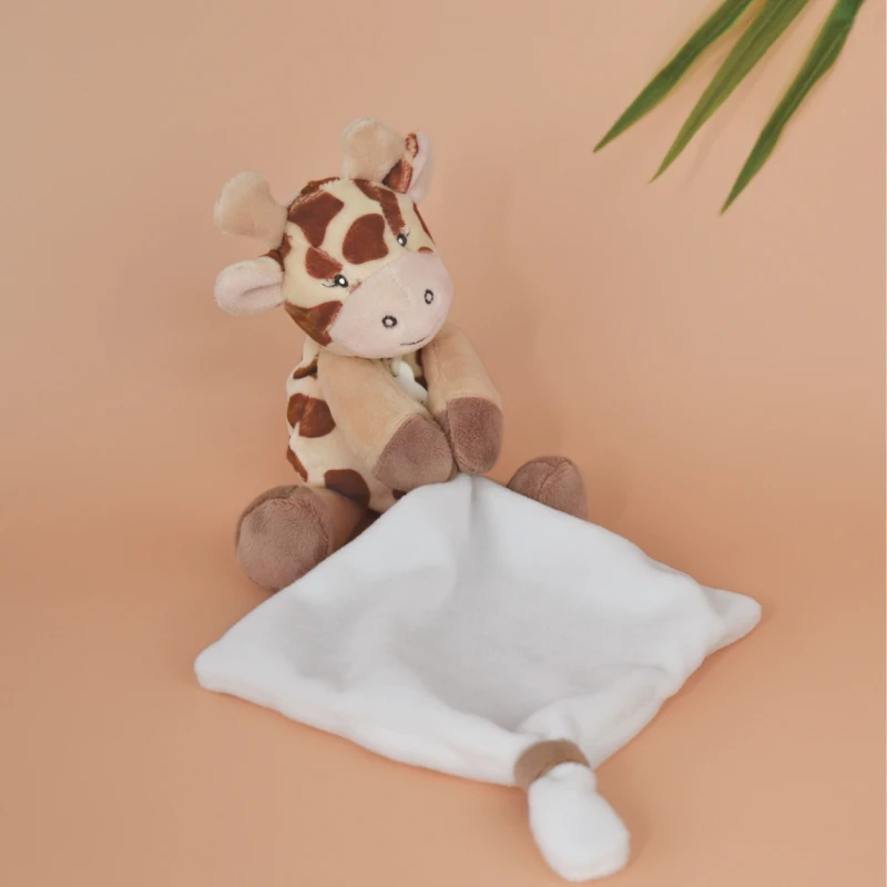 Baby'Nat - Tikou La Girafe - Peluche Avec Doudou Marron Beige 23 Cm 4 Baby'Nat - Tikou La Girafe - Peluche Avec Doudou Marron Beige 23 Cm – Image 2