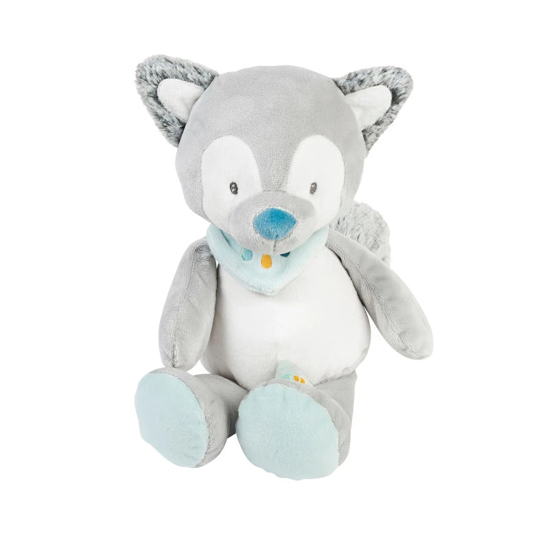 Nattou Tim & Tiloo Peluche Loup Gris Blanc 30 Cm 3 Nattou Tim & Tiloo Peluche Loup Gris Blanc 30 Cm