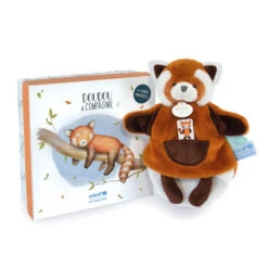 Doudou Et Compagnie - UNICEF - Doudou Marionnette Panda Roux -Jouets En Peluche Boutique unicef2020marionnette20panda20roux 2
