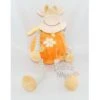 Cmp Doudou Vache Orange Jaune Blanc Rayé Echarpe Fleur -Jouets En Peluche Boutique vache20orange20jaune20blanc20raye20echarpe20fleur