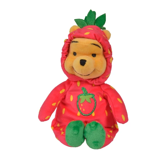 Disney Winnie L'ourson Mini Peluche Fraise Rouge 20 Cm 3 Disney Winnie L'ourson Mini Peluche Fraise Rouge 20 Cm