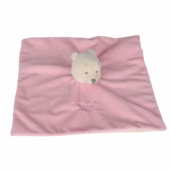 Disney Winnie L'ourson Doudou Plat Rose